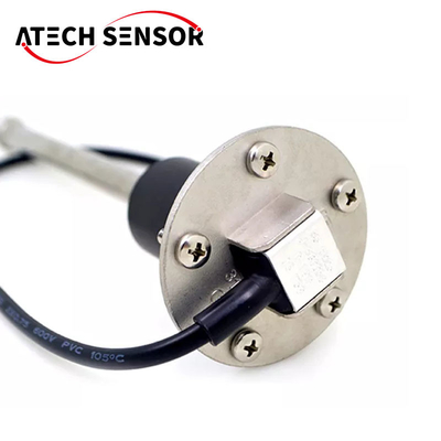 Sensor de nivel plástico de aceite del flotador del sensor llano PL330 de combustible de la aleación de aluminio 4 - 20mA